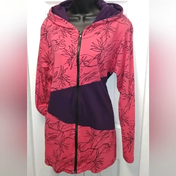 Leopards & Roses hooded jacket - Picture 2 of 10